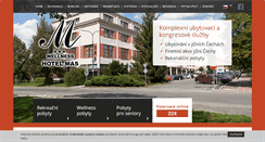 Desktop Screenshot of hotelmas.cz